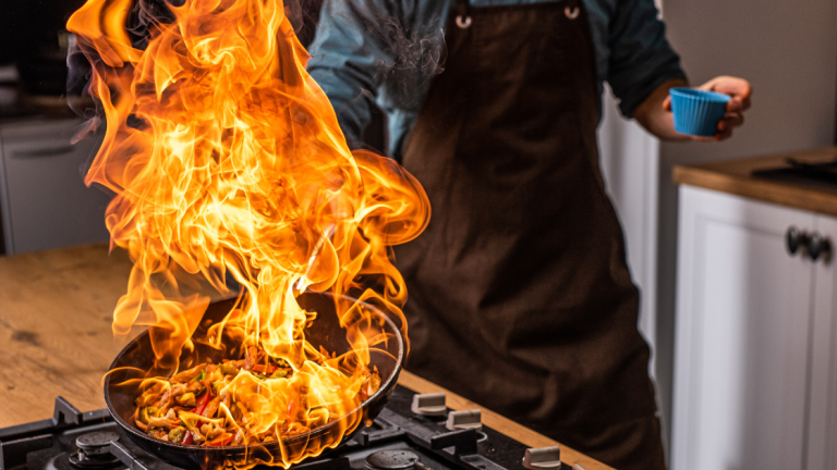 Keeping Your Cool: A UK Parent’s Guide to Staying Calm During a Kitchen Fire