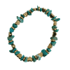 Handmade Blue Howlite & Gold Bead Bracelet - Serenity & Balance
