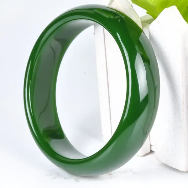Jade Bracelet - Spinach Green - Image 5