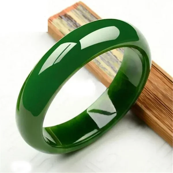 Jade Bracelet - Spinach Green - Image 2