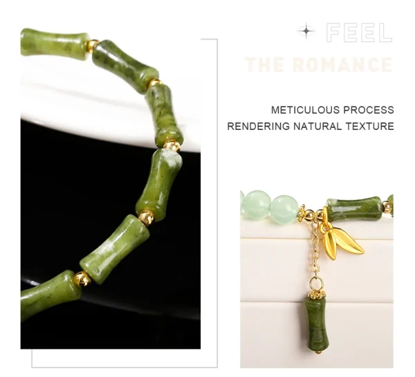 Southern Jade Bamboo Bracelets (Vintage Reiki Healing) - Image 8