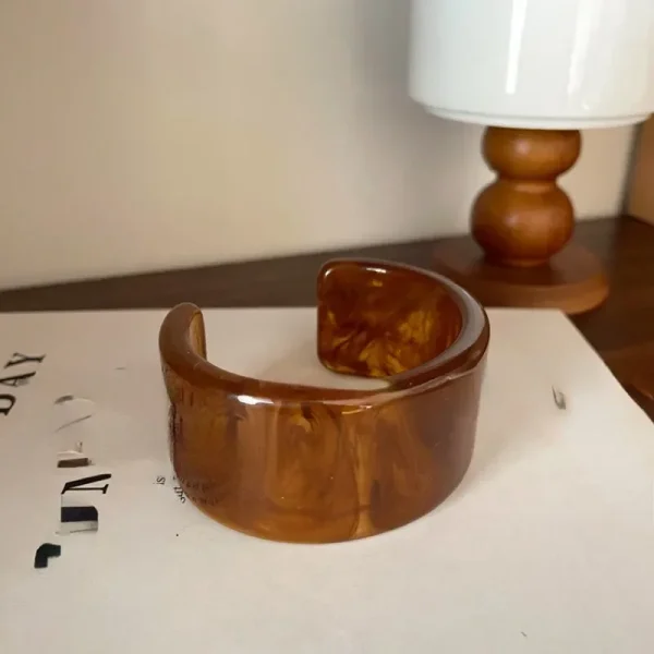 Irregular Acrylic Acetate Bracelets - Image 7