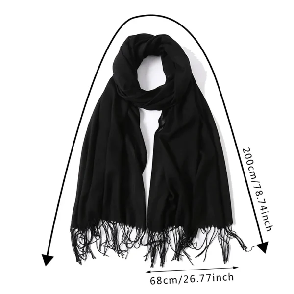 Soft Warm Luxury Scarf - Image 6