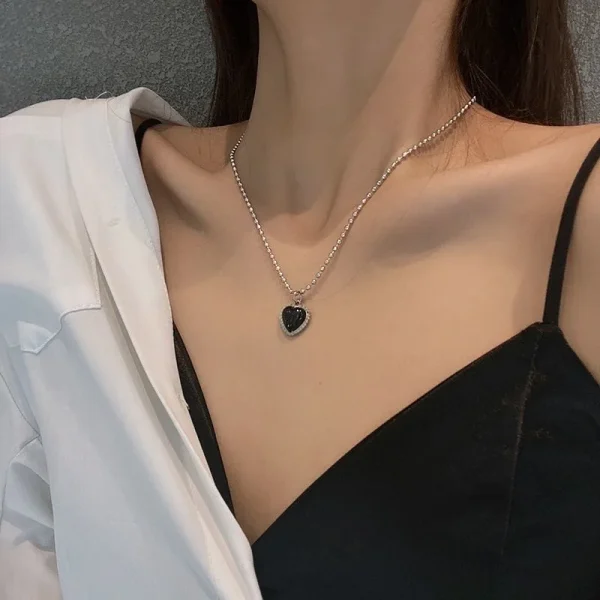 Love Heart Pendant Necklace - Image 9