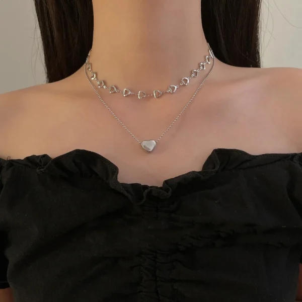 Love Heart Pendant Necklace - Image 14