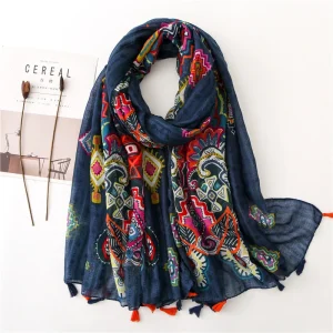 Classical Print Lady Scarf