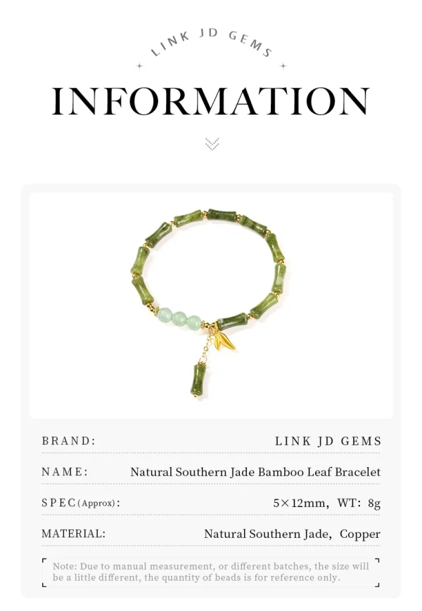 Southern Jade Bamboo Bracelets (Vintage Reiki Healing) - Image 7