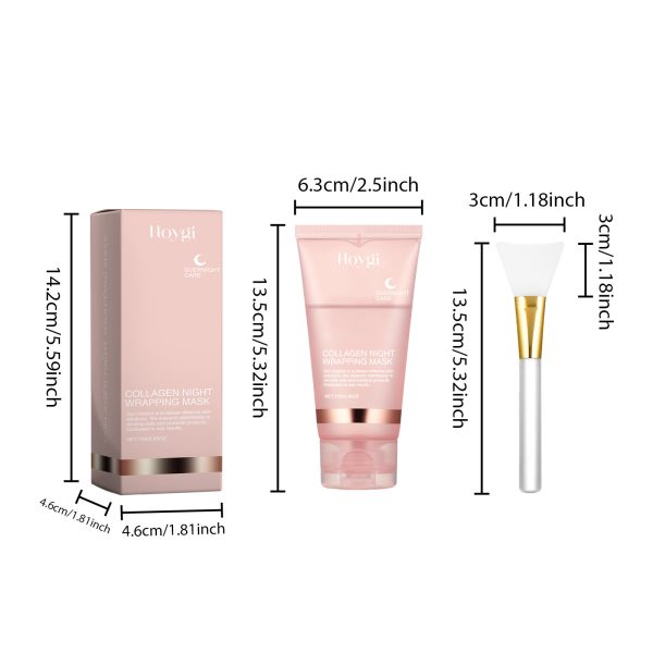 Collagen Overnight Wrapping Peel Off Facial Mask - Image 9