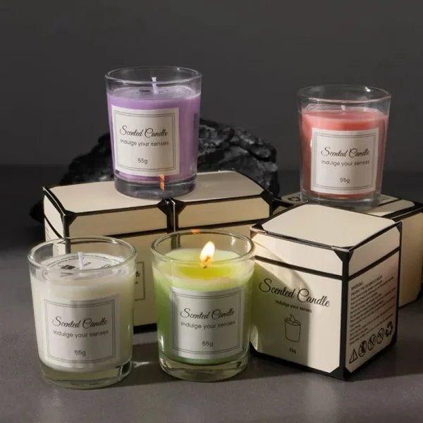 Aromatherapy Candle - Glass in Gift Box - Image 2