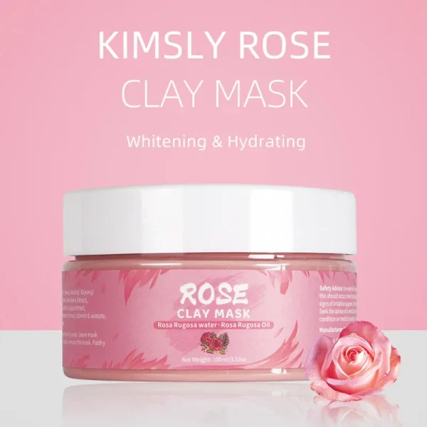 Turmeric, Green Tea, Rose, & Avocado Facial Mud Masks - 1pc - Image 6