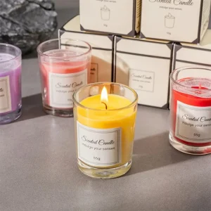 Aromatherapy Candle - Glass in Gift Box