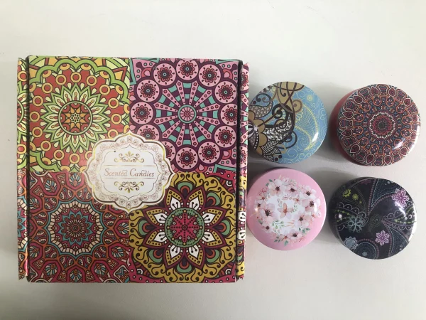 Scented Aromatherapy Candles Gift Set - 12 Pieces - Image 7