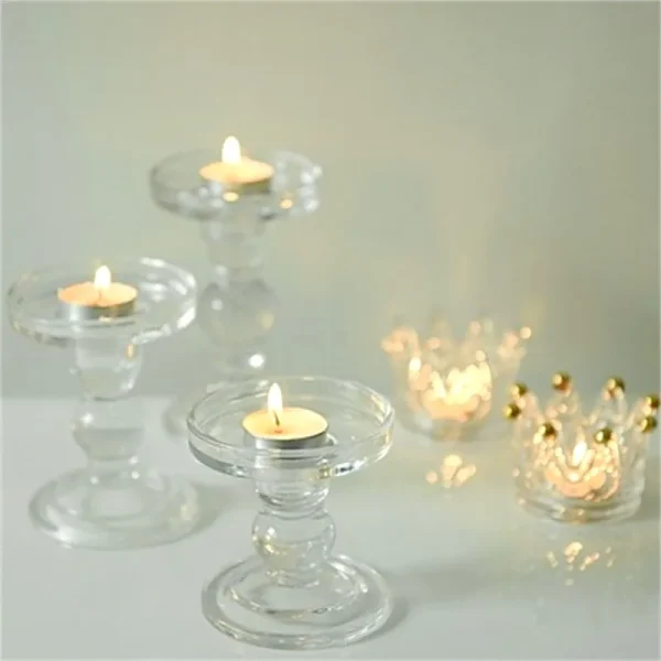 Elegant Glass Jar Candle Holder - Image 5