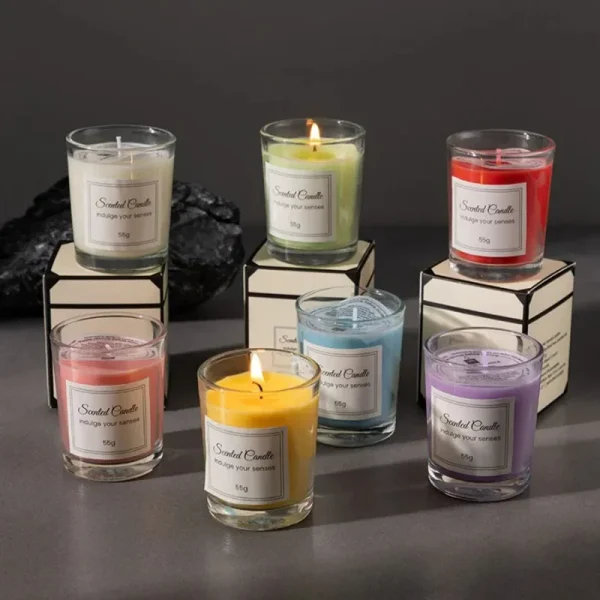 Aromatherapy Candle - Glass in Gift Box - Image 3