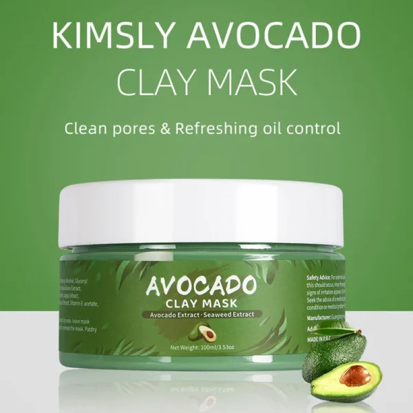 Turmeric, Green Tea, Rose, & Avocado Facial Mud Masks - 1pc - Image 9