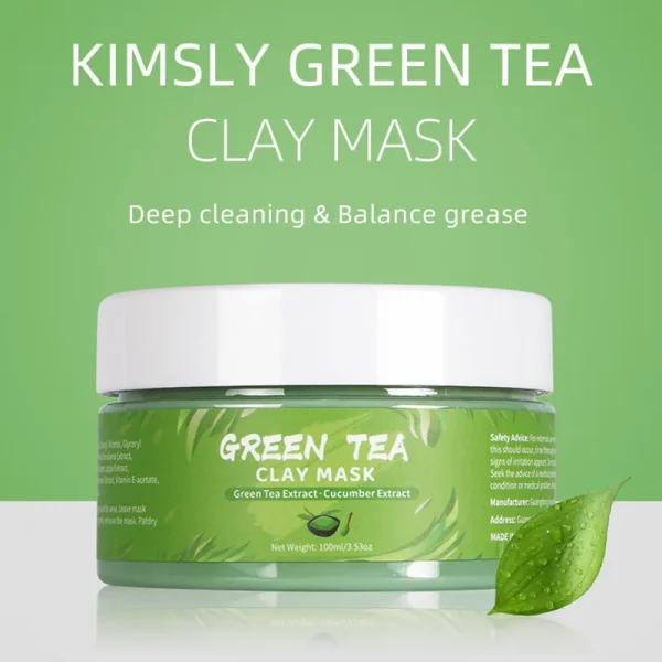 Turmeric, Green Tea, Rose, & Avocado Facial Mud Masks - 1pc - Image 7
