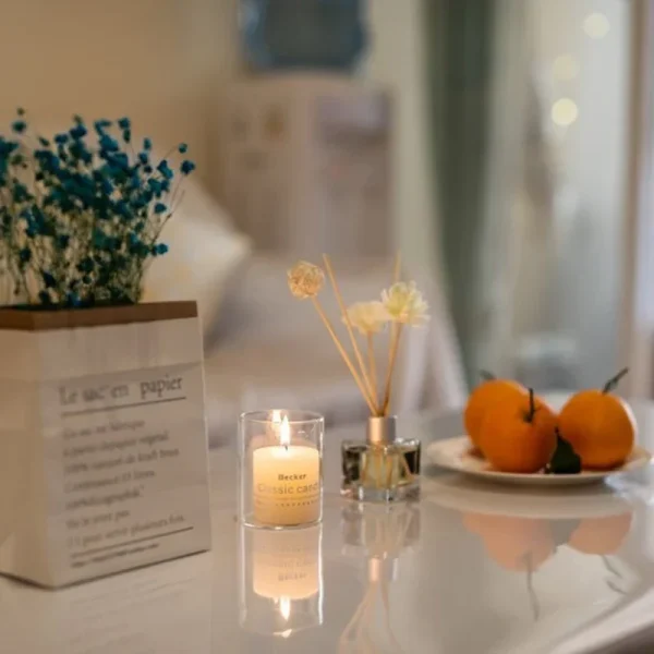 Glass Cylinder Vases Pillar Candle Holder - Image 2