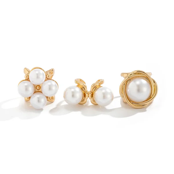 Elegant Imitation Pearl Ring - Image 5