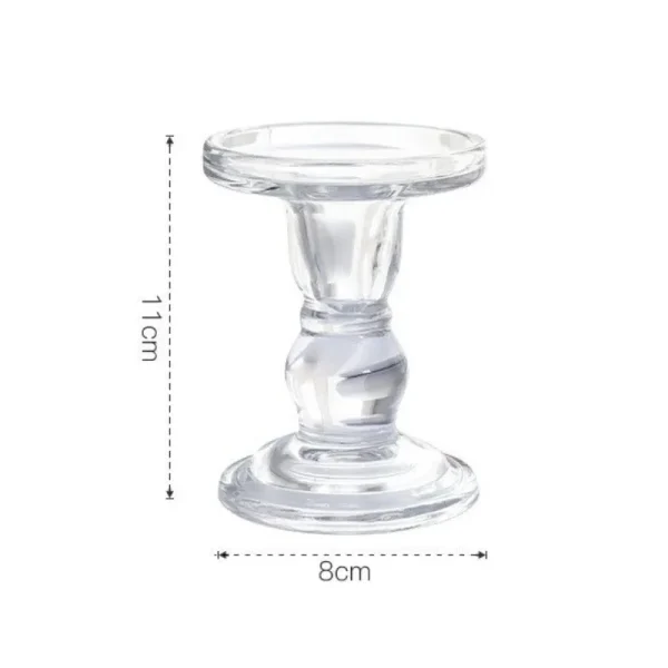 Elegant Glass Jar Candle Holder - Image 7