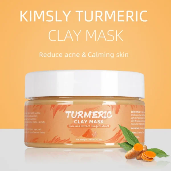 Turmeric, Green Tea, Rose, & Avocado Facial Mud Masks - 1pc - Image 8
