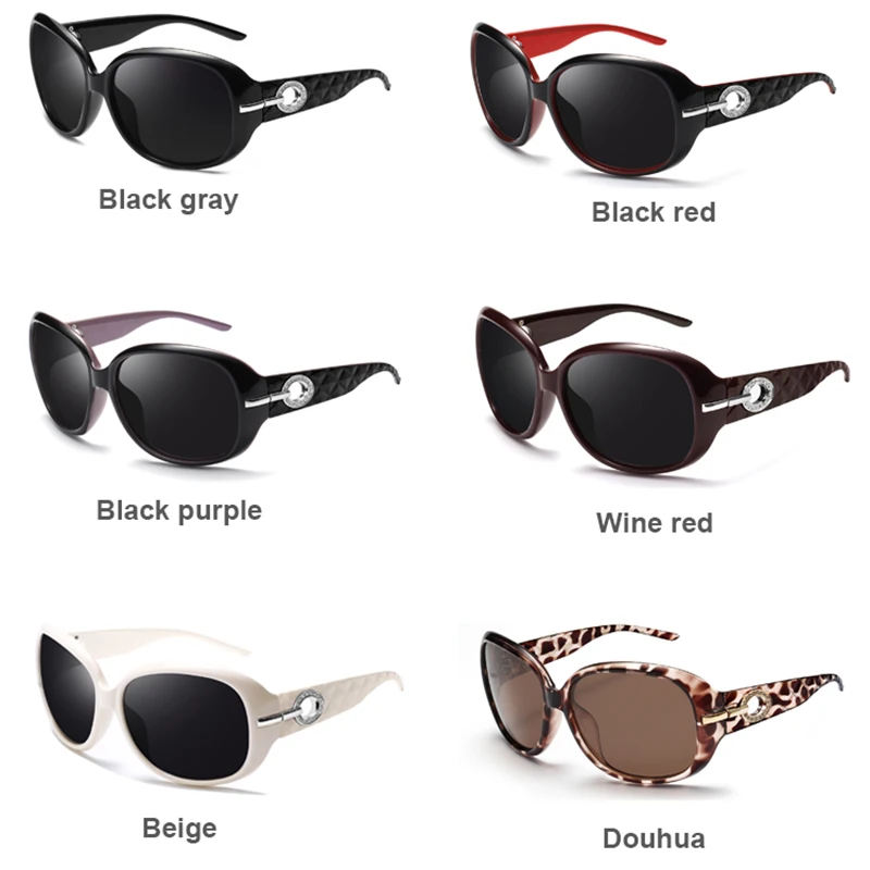 KANASTAL Retro Diamond Butterfly Frame Polarized Sunglasses - Image 6