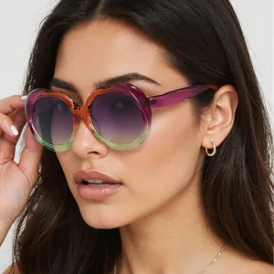 YuYing Retro Oval Metal Sunglasses – Photochromic UV400 Shades