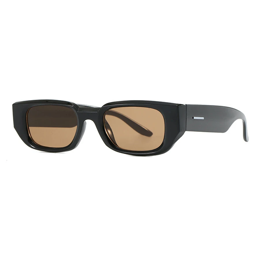 Vintage Rectangle Sunglasses – Unisex UV400 Designer Shades - Image 5