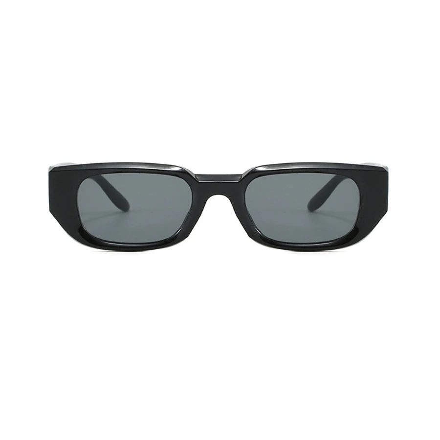 Vintage Rectangle Sunglasses – Unisex UV400 Designer Shades - Image 2