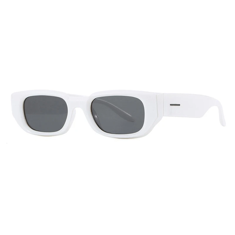 Vintage Rectangle Sunglasses – Unisex UV400 Designer Shades - Image 7