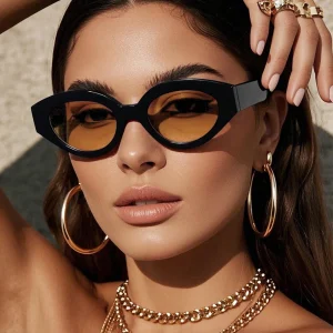 Fashion Cat-Eye Sunglasses for Women – Vintage 2025 Trend