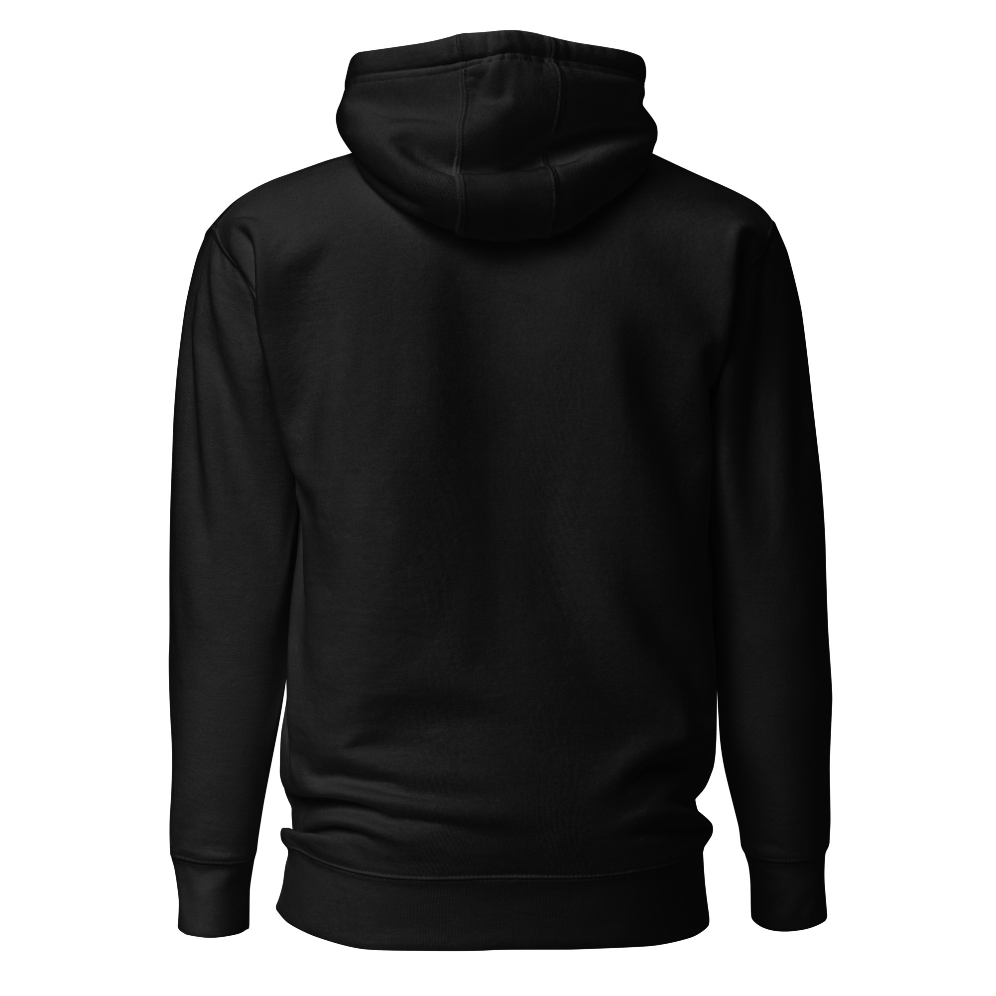 Black unisex Hoodie - Running Late Is My Cardio Hoodie | Whimsy Mimzy - Image 2
