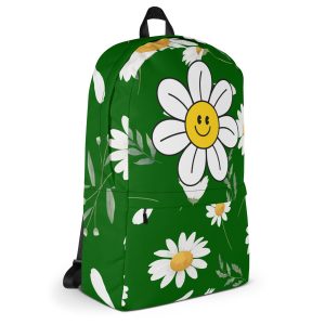 Green Backpack - Daisy Day | Whimsy Mimsy