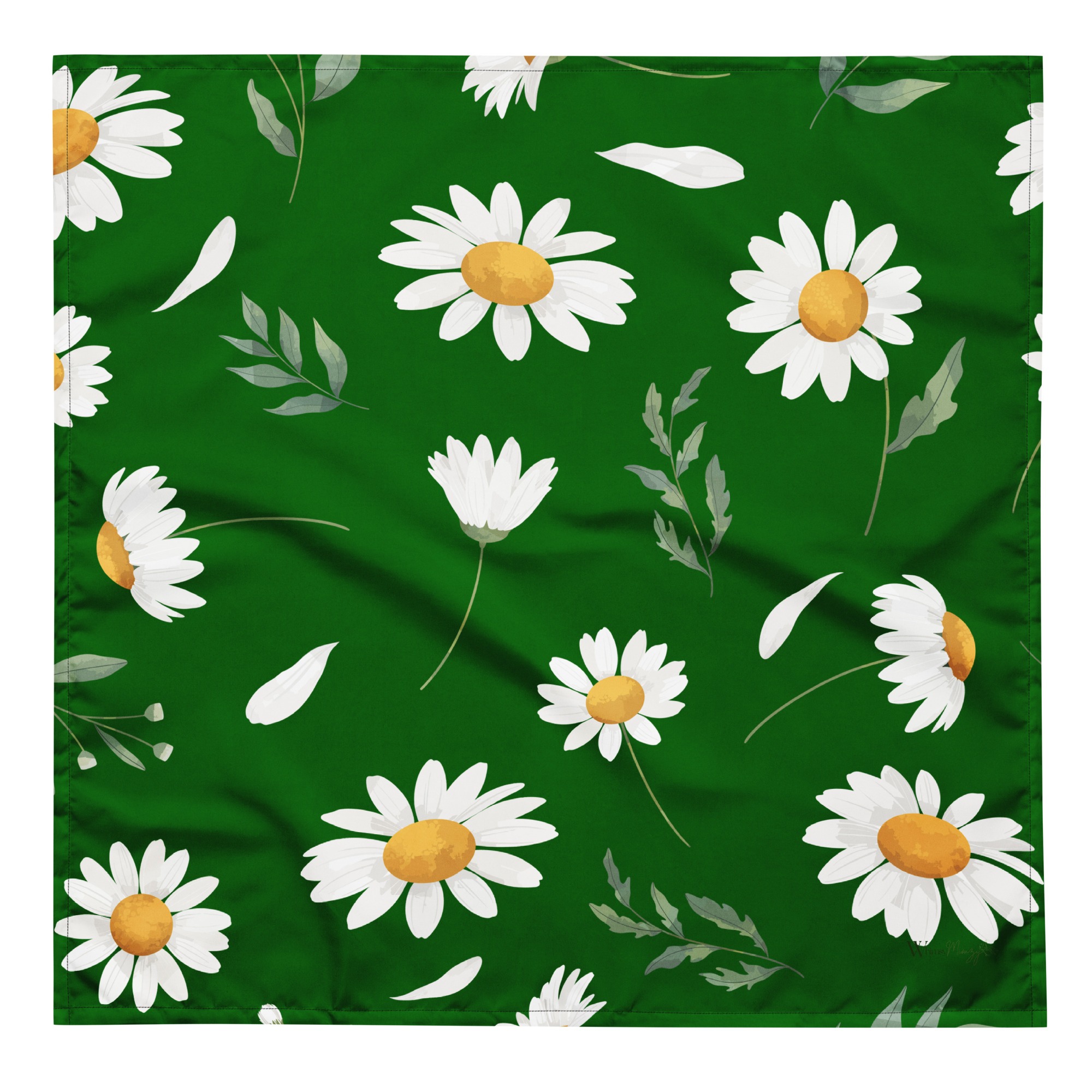 All-over print bandana - Daisy love - Image 4