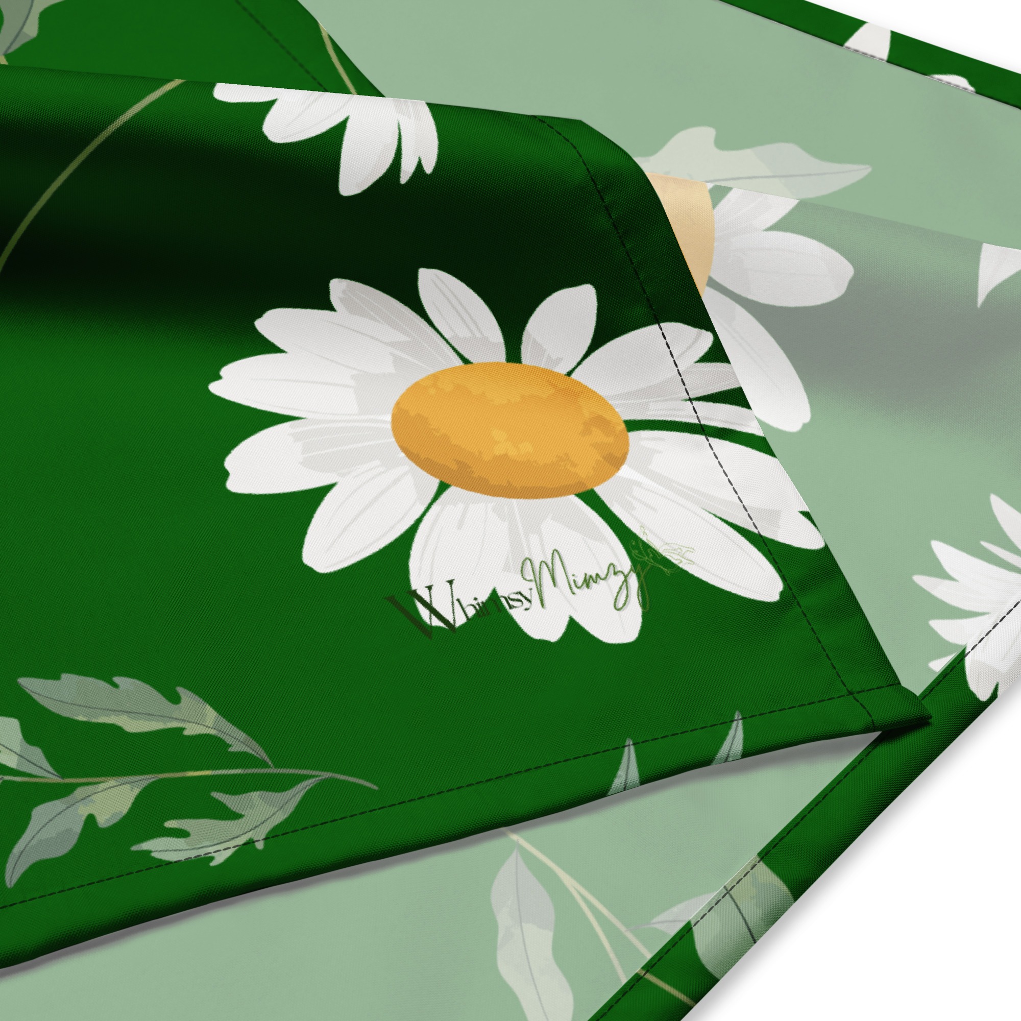 All-over print bandana - Daisy love - Image 5