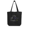 Black Eco Tote Bag - Whimsy Mimzy Branding | Whimsy Mimzy