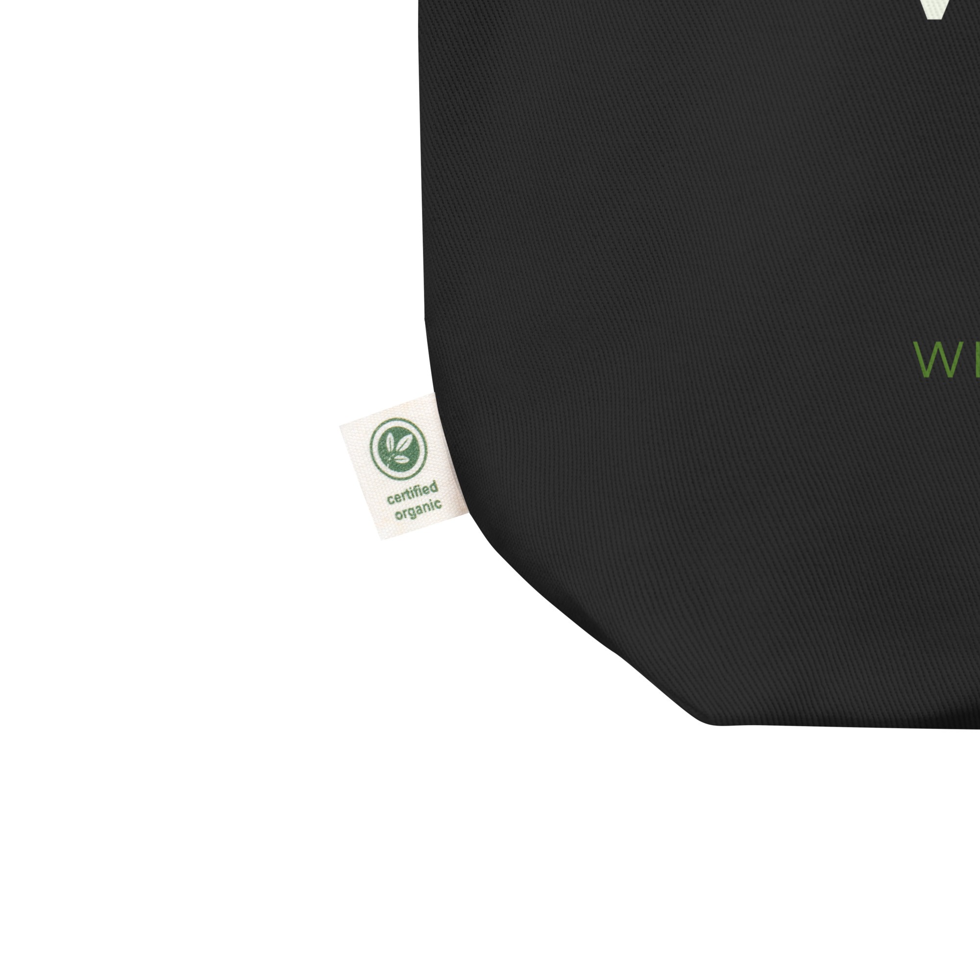 Black Eco Tote Bag - Whimsy Mimzy Branding | Whimsy Mimzy - Image 7
