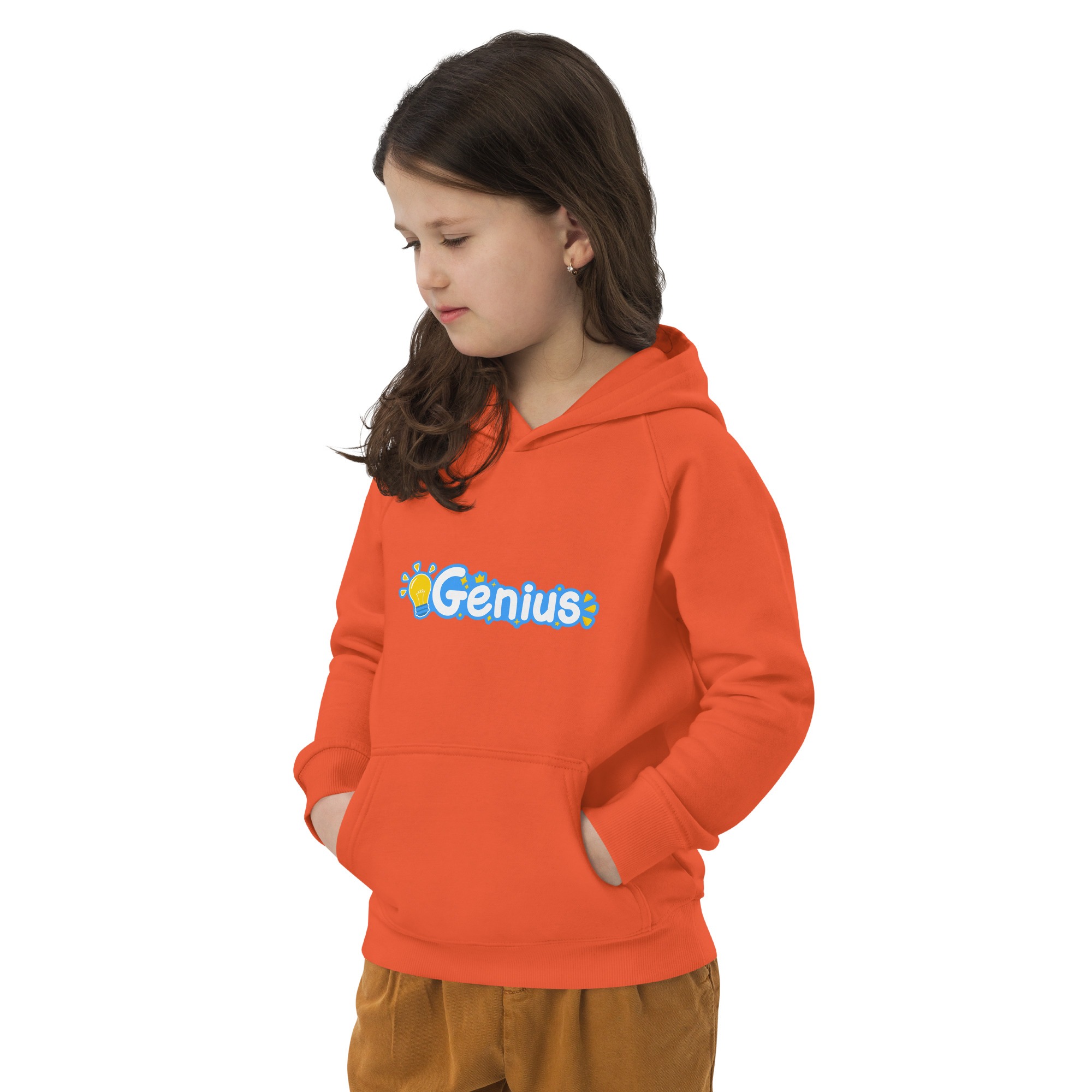 Kids eco hoodie - Genius - Image 9