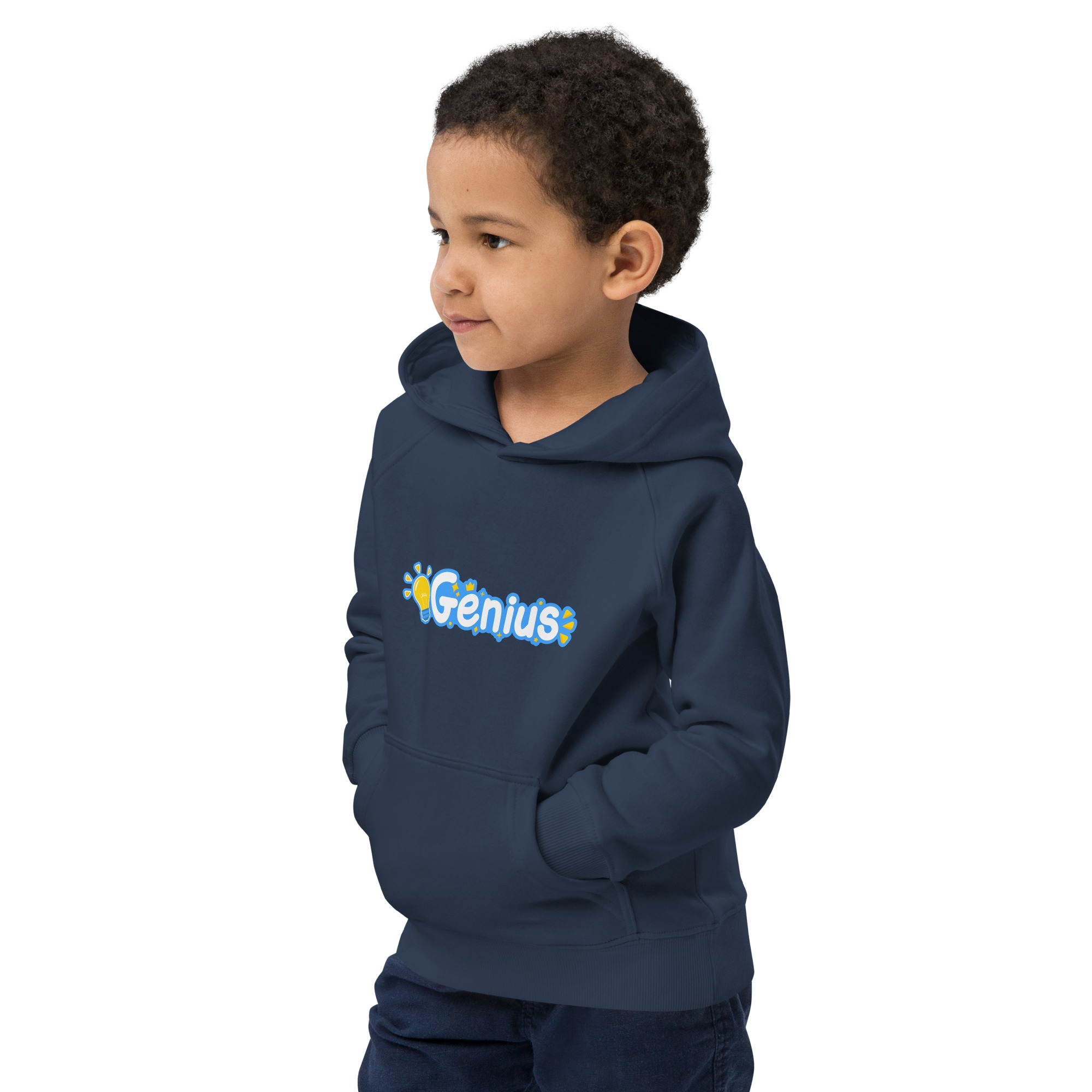 Kids eco hoodie - Genius - Image 10
