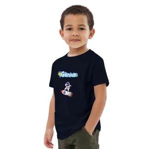 Organic cotton kids t-shirt - Genius | Whimsy Mimzy