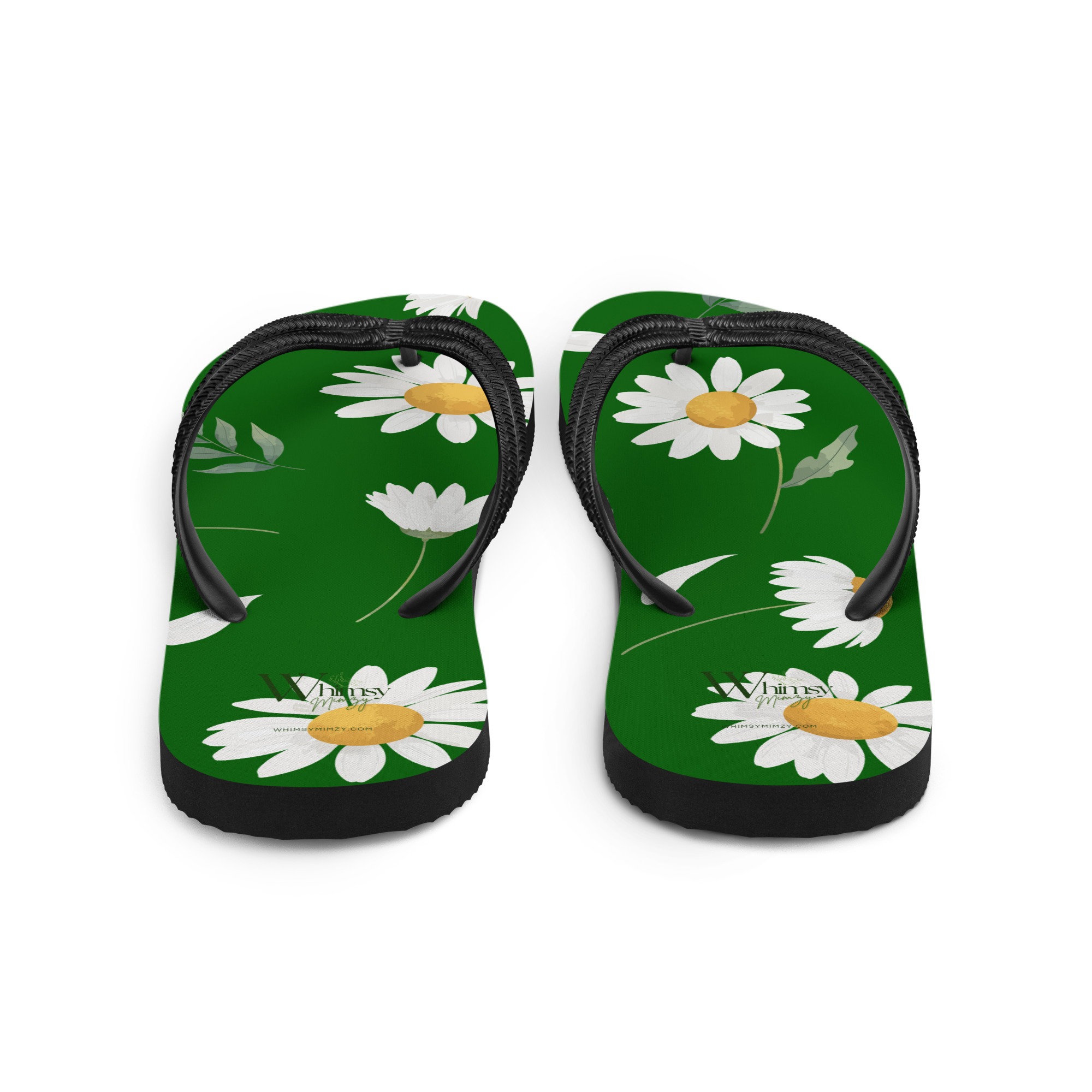 Flip-Flops - Green Daisy Love - Image 2
