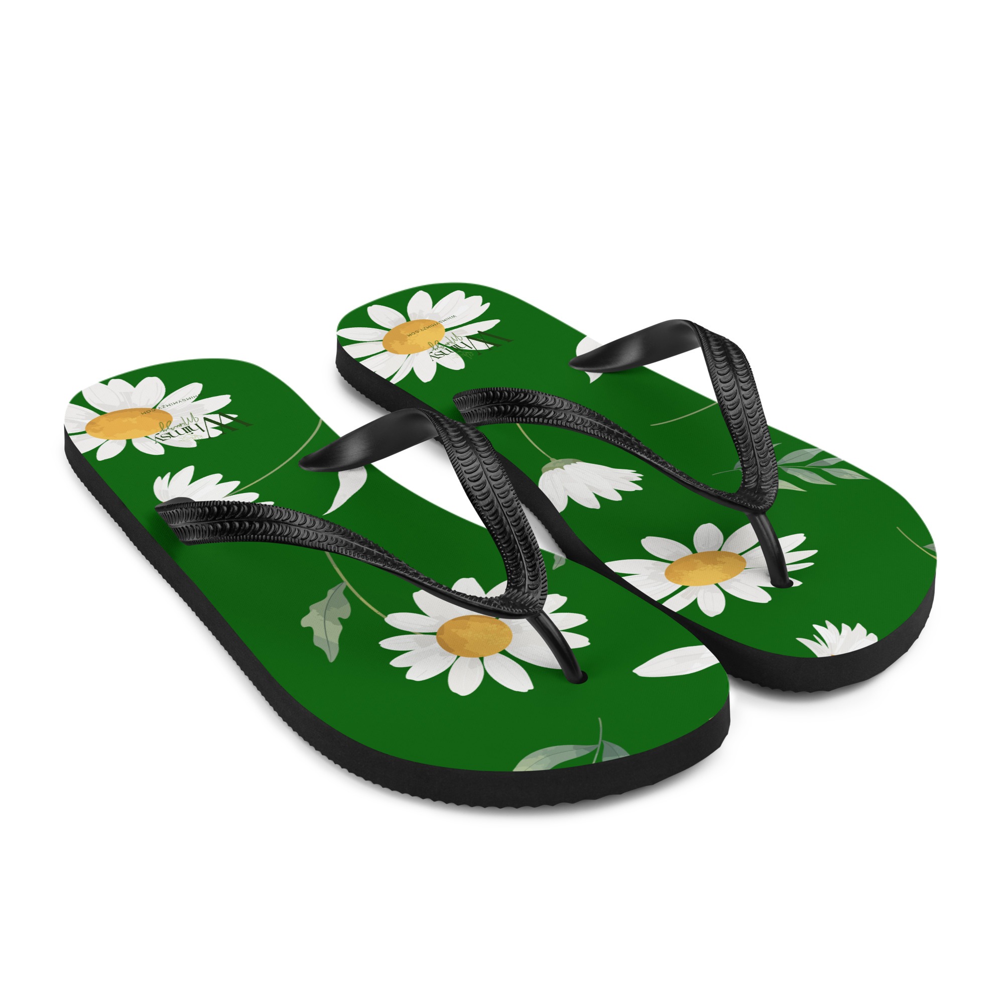 Flip-Flops - Green Daisy Love - Image 7
