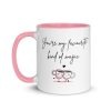 Mug with Pink Inside - You're my favourite kind of magic