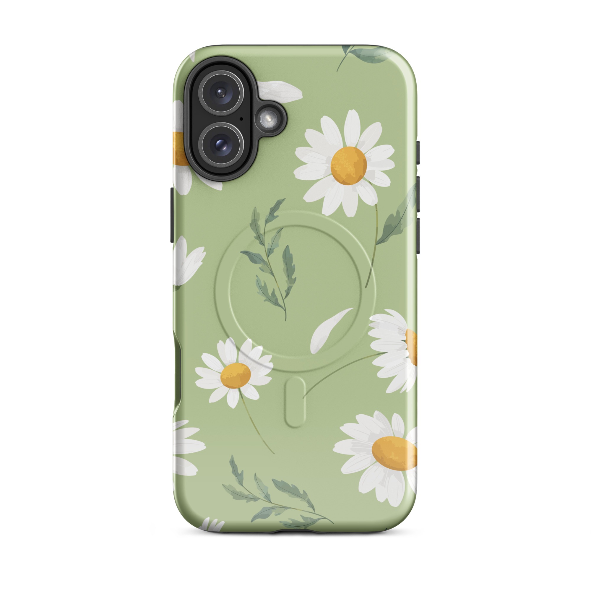 MagSafe® Tough iPhone Case – Daisy Sage | Floral Protective Cover - Image 19