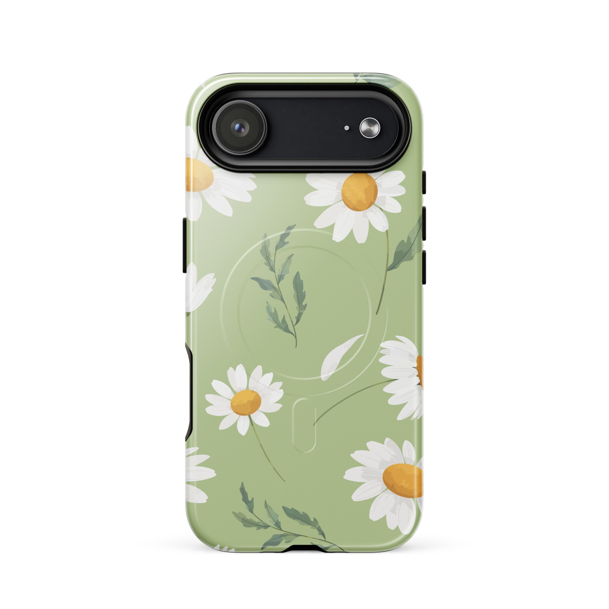 MagSafe® Tough iPhone Case – Daisy Sage | Floral Protective Cover - Image 27