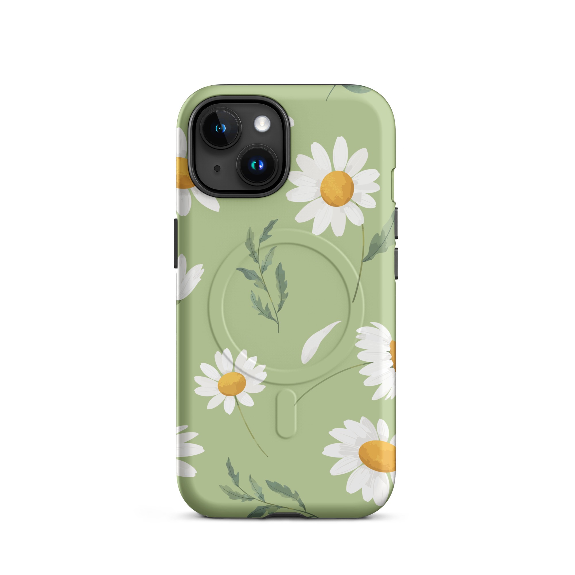 MagSafe® Tough iPhone Case – Daisy Sage | Floral Protective Cover - Image 10