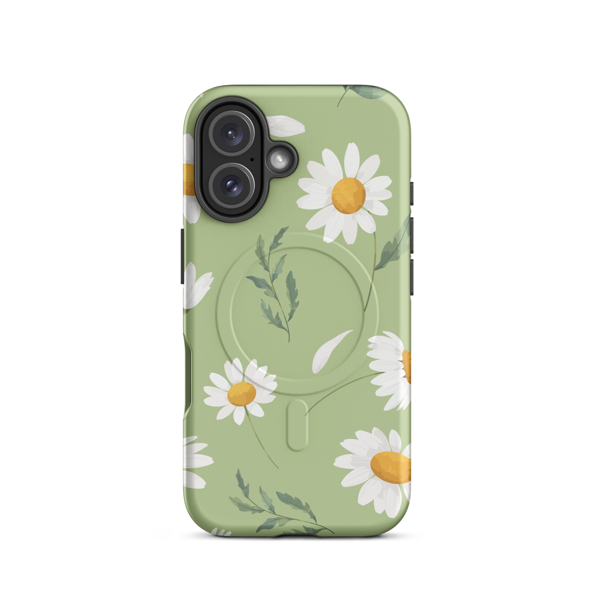 MagSafe® Tough iPhone Case – Daisy Sage | Floral Protective Cover - Image 18