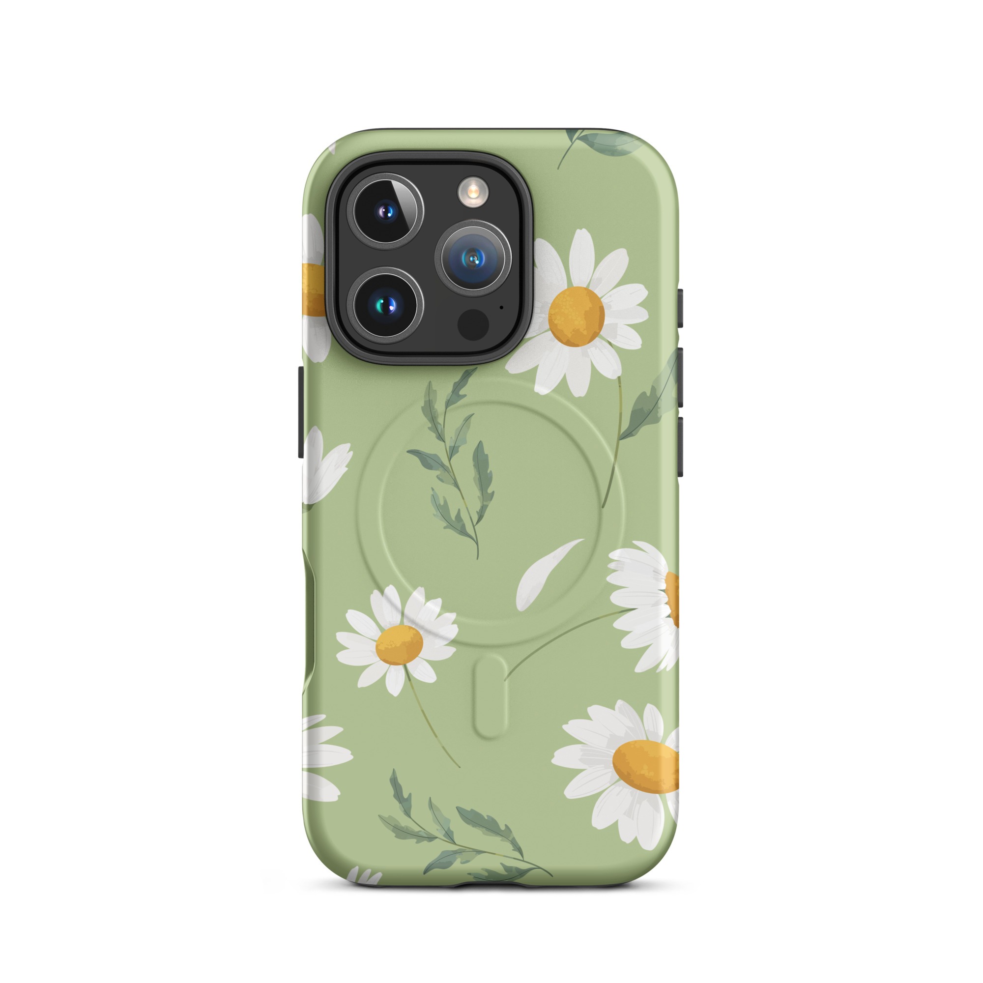 MagSafe® Tough iPhone Case – Daisy Sage | Floral Protective Cover - Image 22