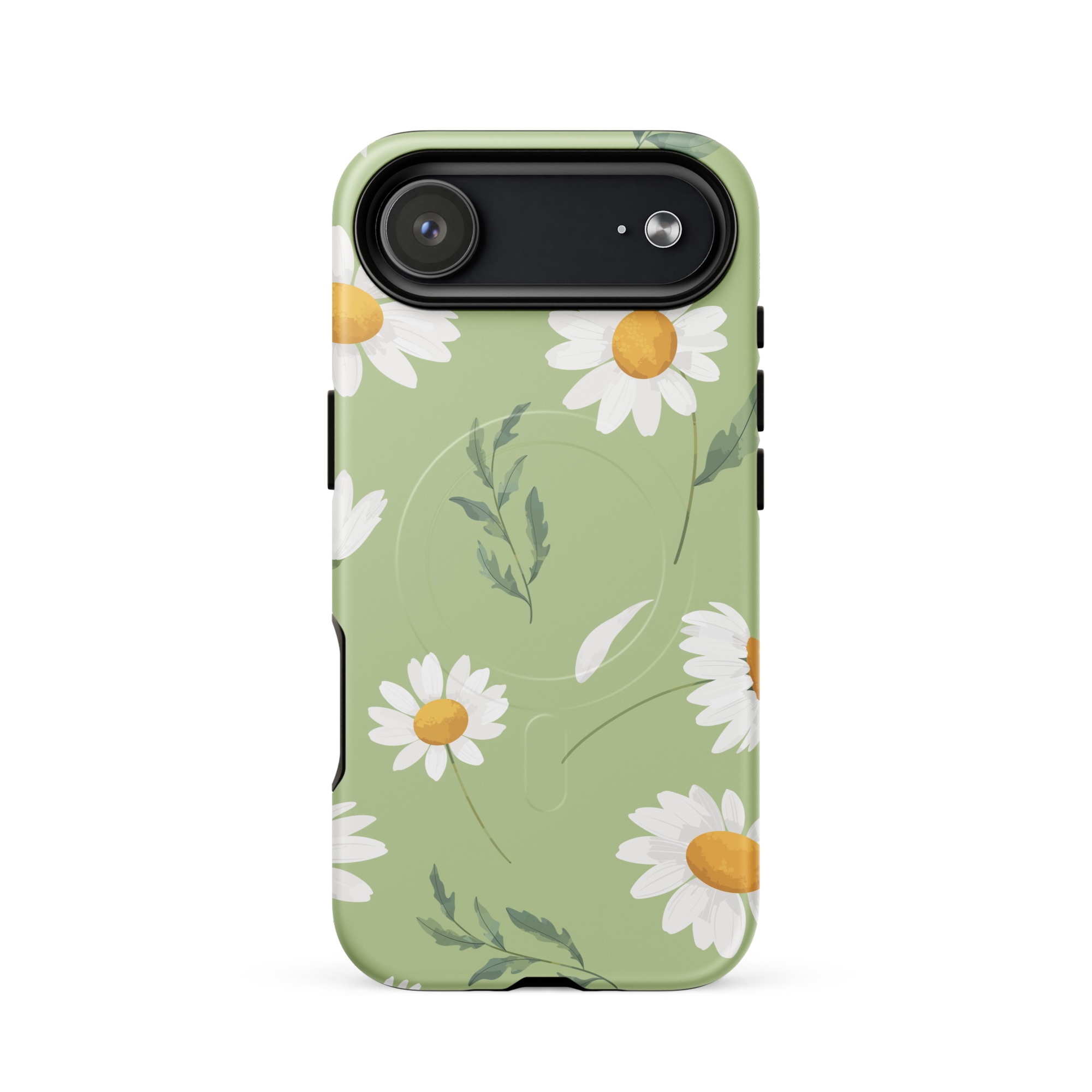 MagSafe® Tough iPhone Case – Daisy Sage | Floral Protective Cover - Image 28