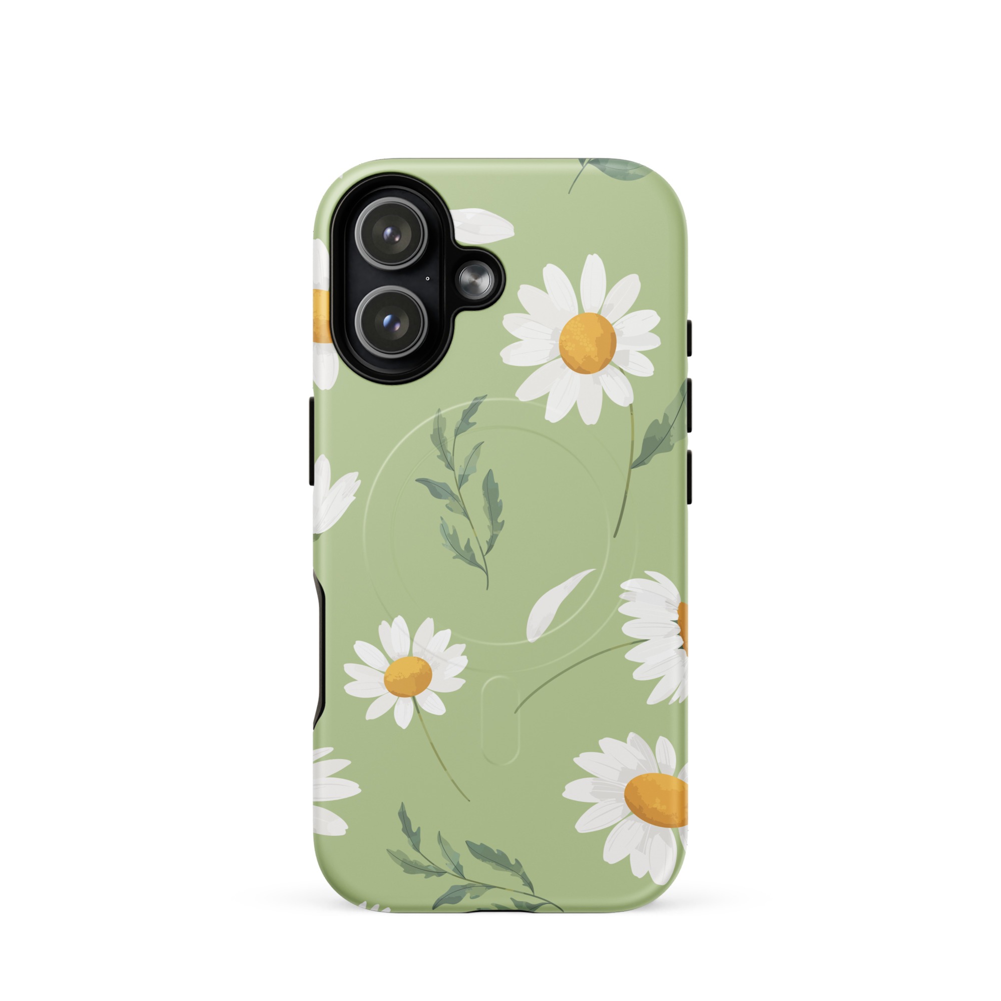 MagSafe® Tough iPhone Case – Daisy Sage | Floral Protective Cover - Image 26