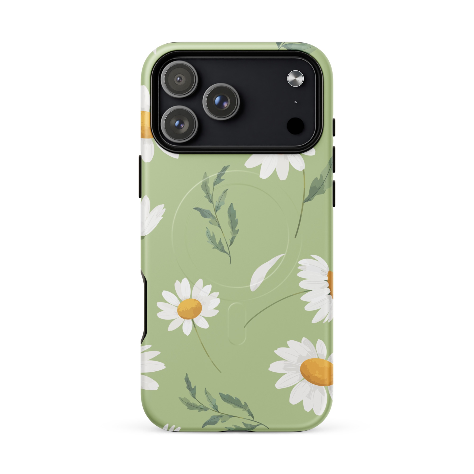 MagSafe® Tough iPhone Case – Daisy Sage | Floral Protective Cover - Image 32